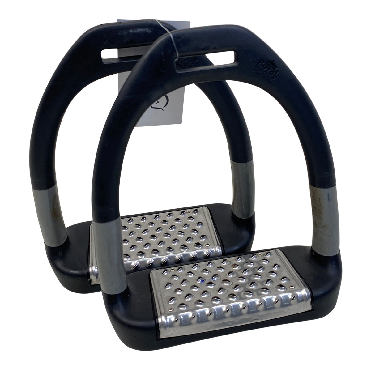 Royal Rider Perfect Flex Stirrups in Black/Grey