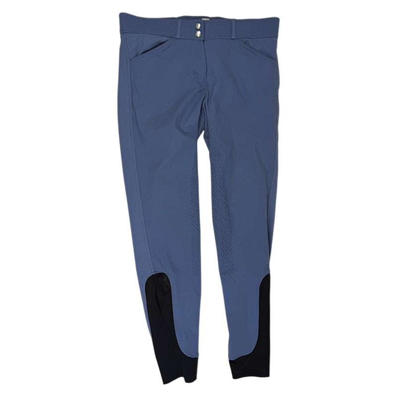 Dover Saddlery 'Dalton' Full Seat Breeches in Powder Blue