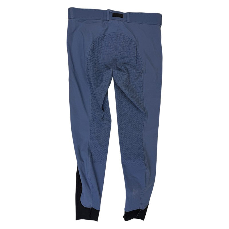 Dover Saddlery 'Dalton' Full Seat Breeches in Powder Blue