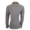 Back of Products EGO7 'Performance One' Show Jacket in Green Grey/Black Alcantara - Women's IT 44 (US 10)