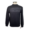 Cavalleria Toscana Crew Neck Rib Stitch Sweater in Black - Men's Medium