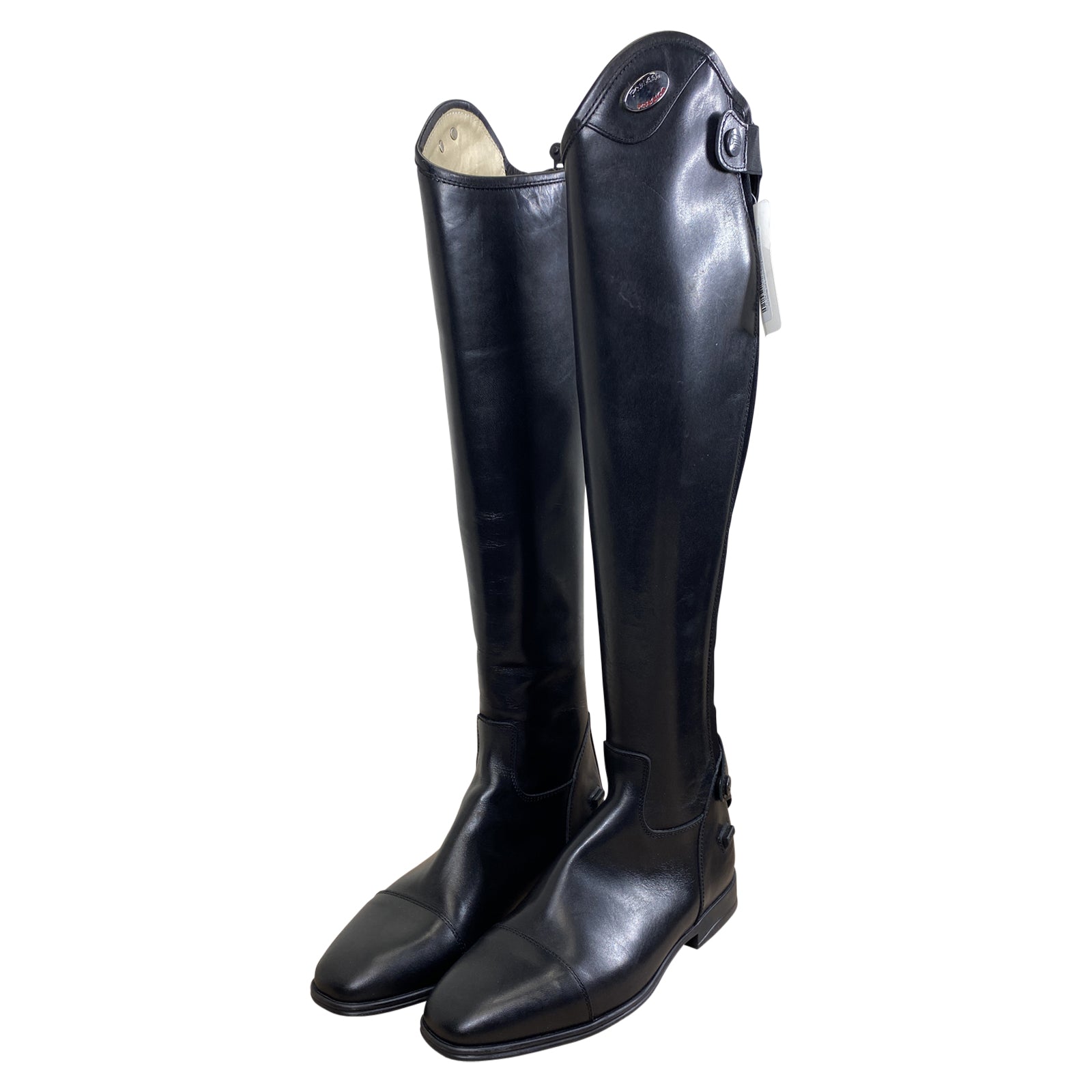 Front of Parlanti 'Denver' Classic Dress Boot in Black