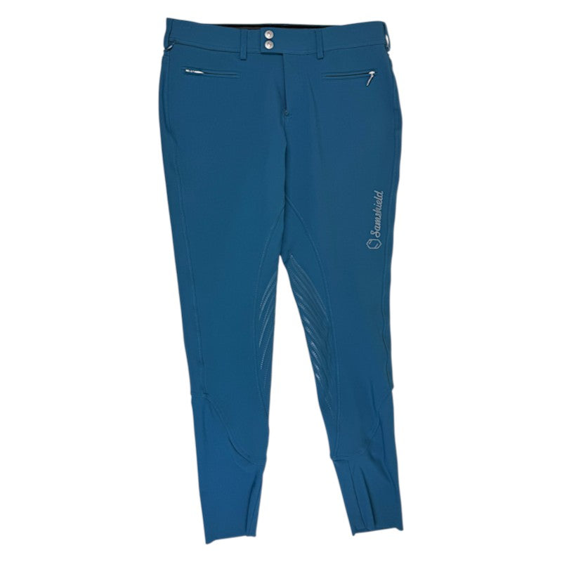 Samshield 'Adèle' Knee Grip Breeches in Aqua