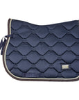 Equestrian Stockholm Jump Saddle Pad in Navy 