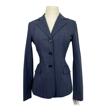 RJ Classics 'Monterey' Orange Label Show Coat in Blue Dusk Plaid - Women's 6R