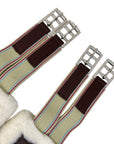 Toklat 'WoolBack' Fleece English Girth in Brown