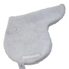 Fleece Shaped Show Pad in White in White