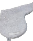 Fleece Shaped Show Pad in White in White