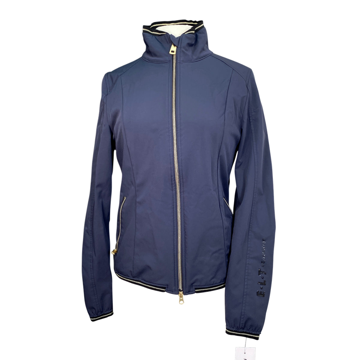 ELT Soft Shell Zip-Up Jacket in Navy 