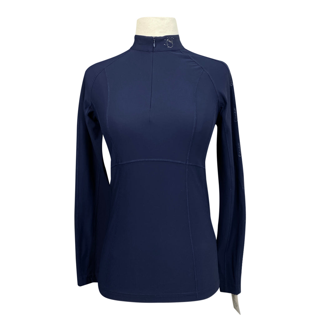 Front of Samshield 'Ava' Training Top in Night Blue - Women's Large