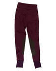 BOTORI 'PJ' Riding Tights in Burgundy