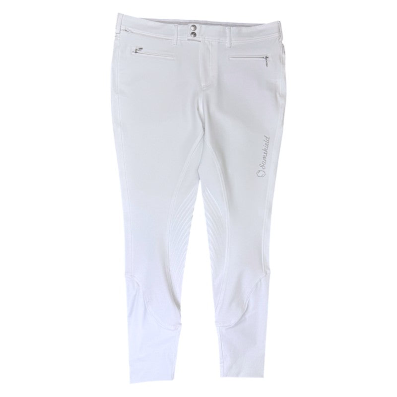 Samshield 'Adèle' Knee Grip Breeches in White