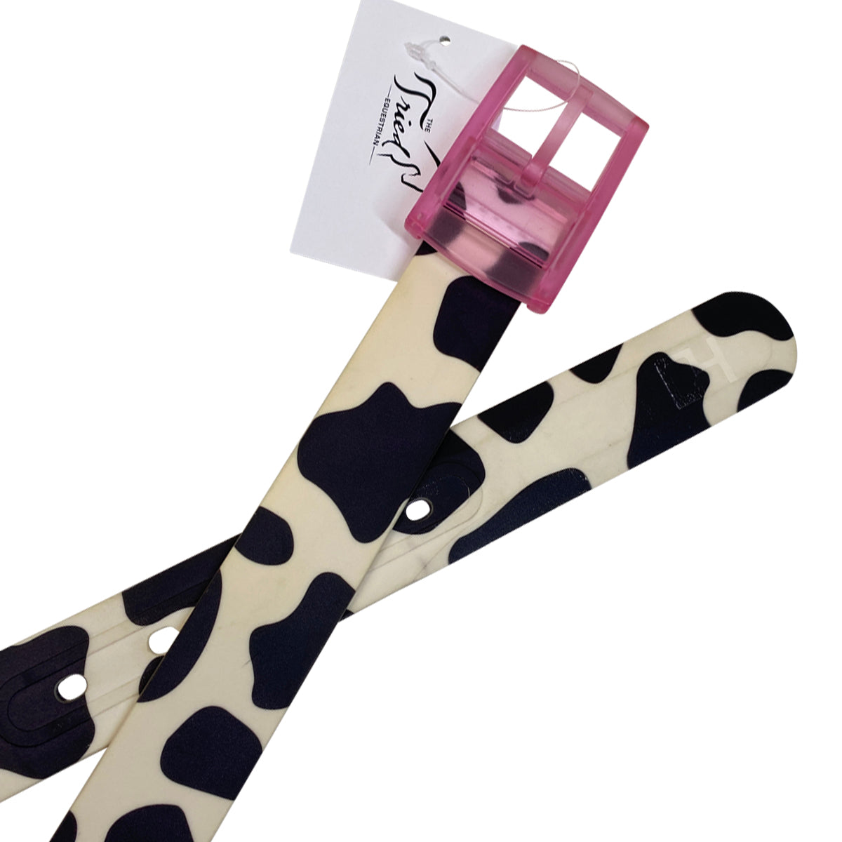 C4 Belt in Cow Print/Pink 