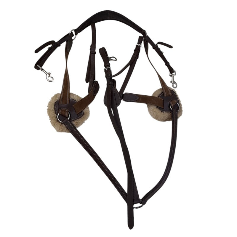 HDR Pro 5 Point Elastic Breastplate in Brown