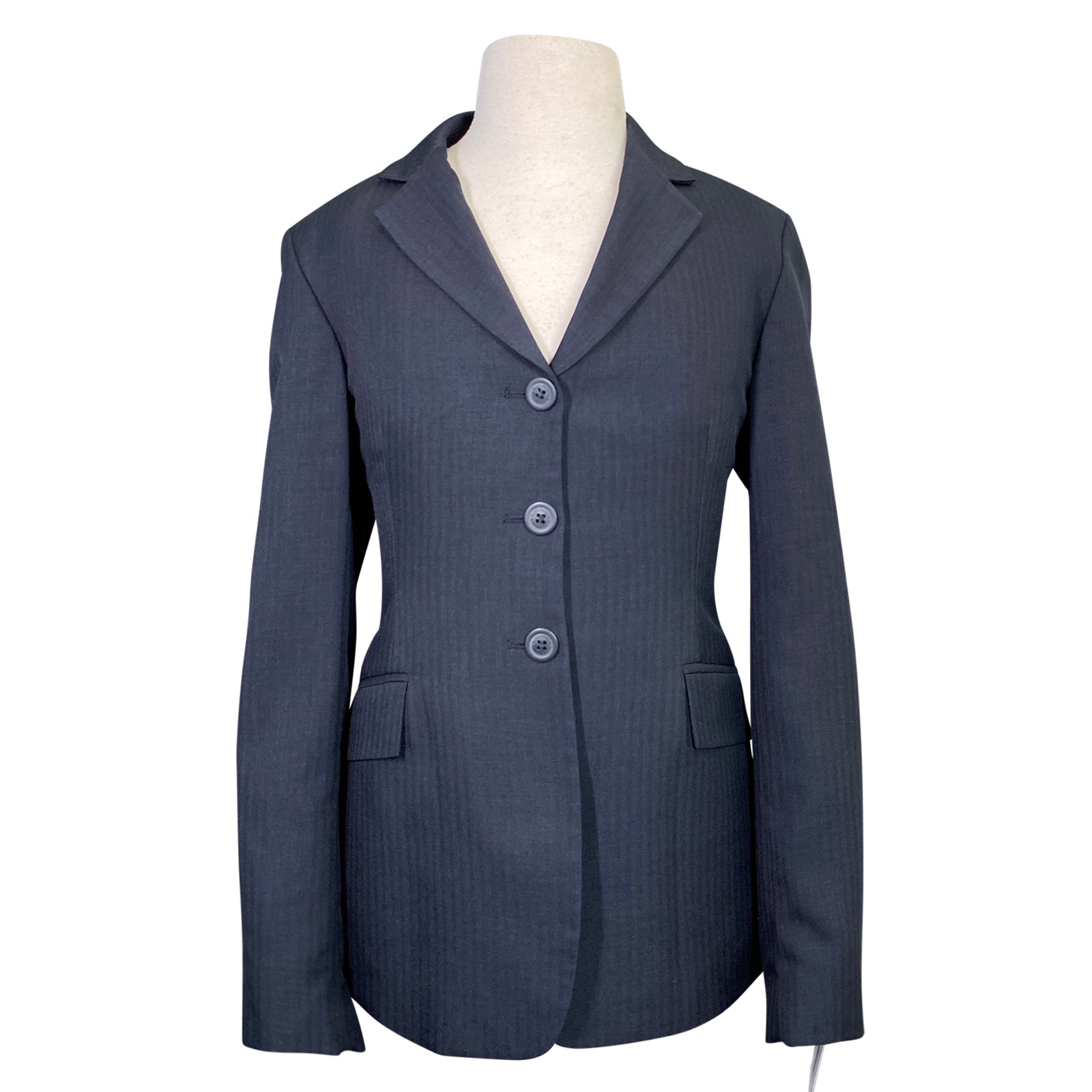 RJ Classics Washable Show Jacket in Navy Pinstripe