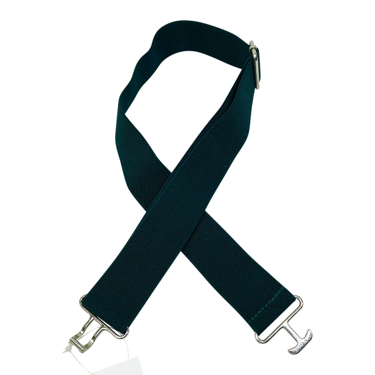 Elastic Belt in Hunter Green