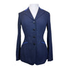 RJ Classics 'Victory' Orange Label Show Coat in Navy/Ocean Blue