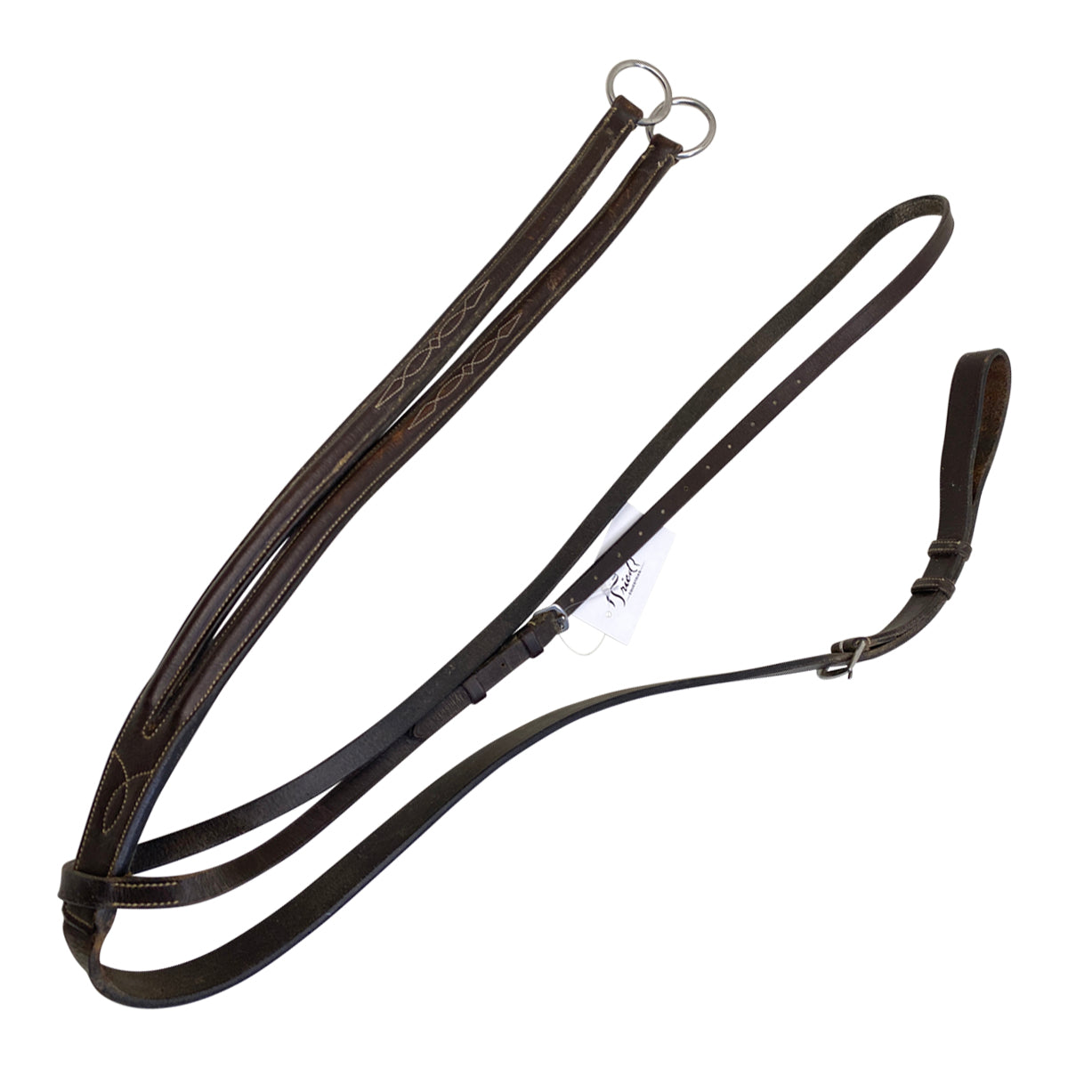Plymouth Fancy Raised Running Martingale By SmartPak in Chocolate