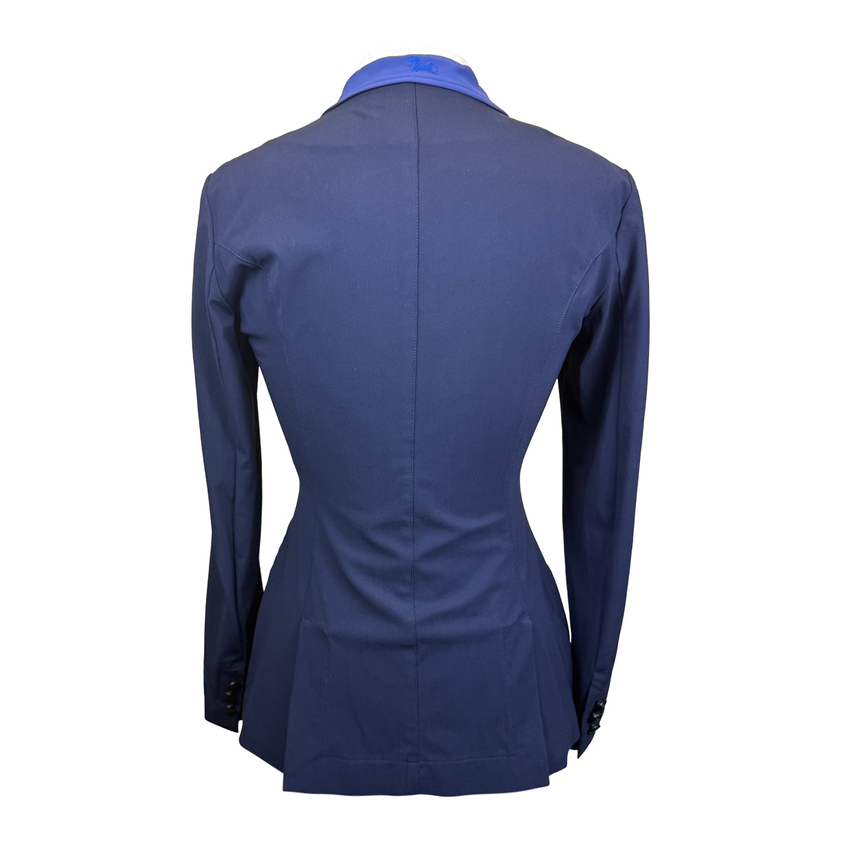 RJ Classics 'Victory' Orange Label Show Coat in Navy/Ocean Blue