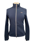 Equiline 'Ixoria' Softshell Jacket in Navy - Women's Small