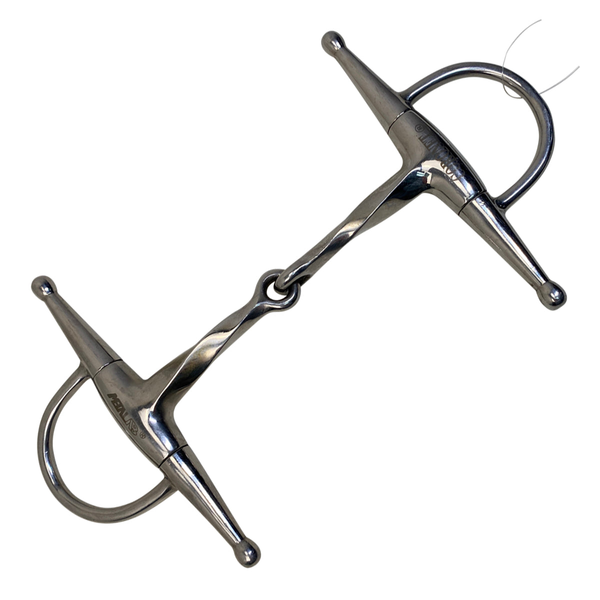 Coronet Full Cheek Slow Twist Snaffle Bit