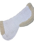 Fleeceworks Classic Original Halfpad with Rolled Edge in White