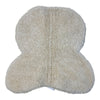 Fleeceworks Classic Original Halfpad with Rolled Edge in White