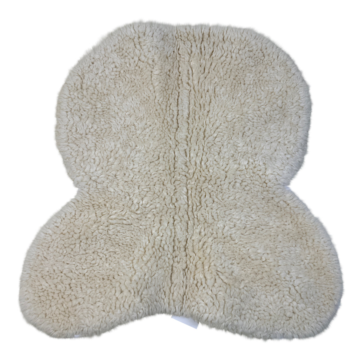 Fleeceworks Classic Original Halfpad with Rolled Edge in White