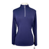 Bette & Court 'Swing' Sunshirt in Navy - Women's Small