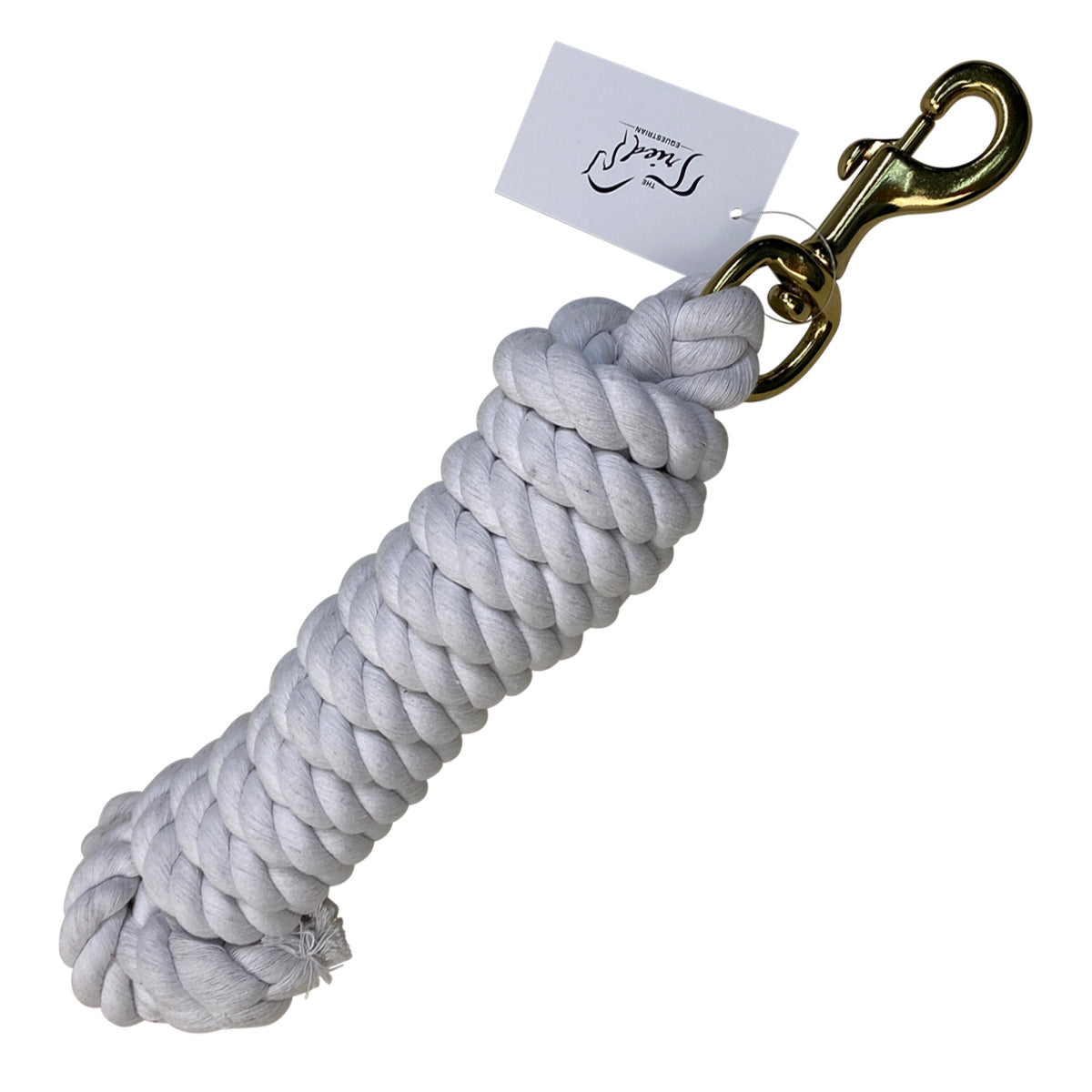 Cotton Lead Rope in White
