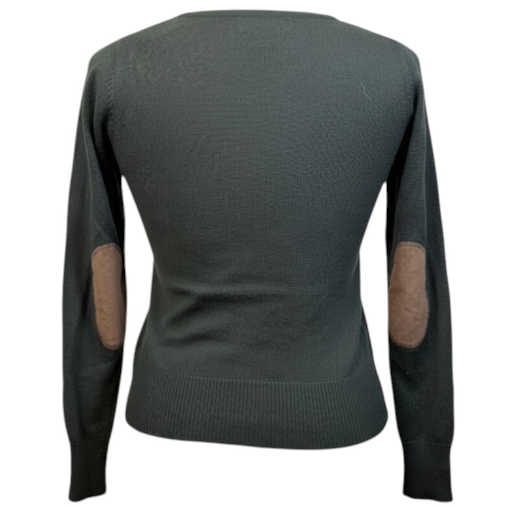 Ariat Crew Neck Sweater in Hunter Green - Women's Large