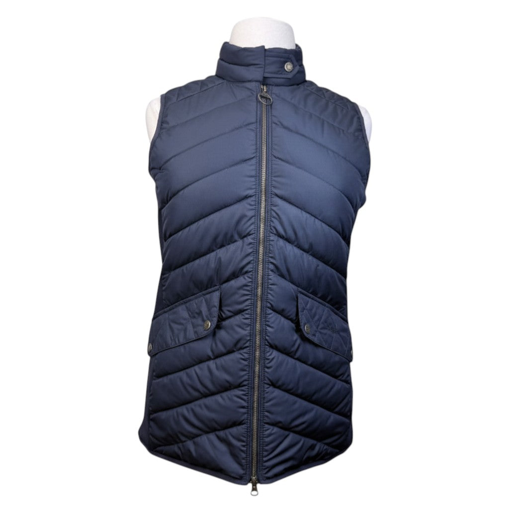 Barbour Stretch Cavalry Vest in Navy