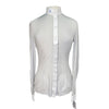 Cavalleria Toscana Long Sleeve Light Weight Shirt in White/Blue Polka Dots