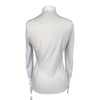 Cavalleria Toscana Long Sleeve Light Weight Shirt in White/Blue Polka Dots