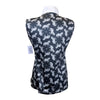 Ronner Sleeveless Sport Polo in Grey w Horses