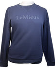 LeMieux Logo Crewneck in Navy