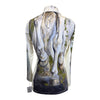 Arista Equestrian 'Brio-Tek' 1/4 Zip Shirt in Watercolor Horse