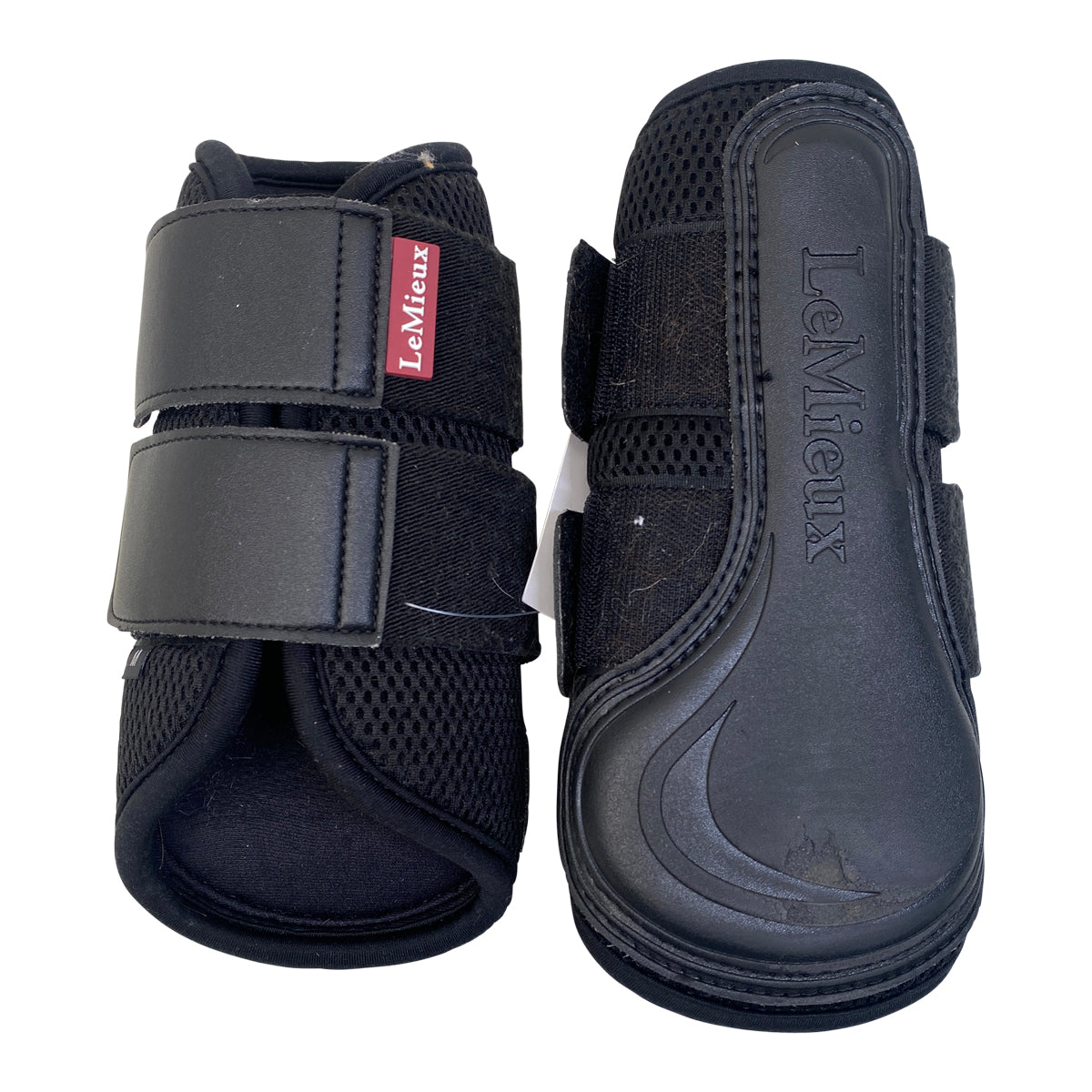 LeMieux Mesh Brushing Boots in Black