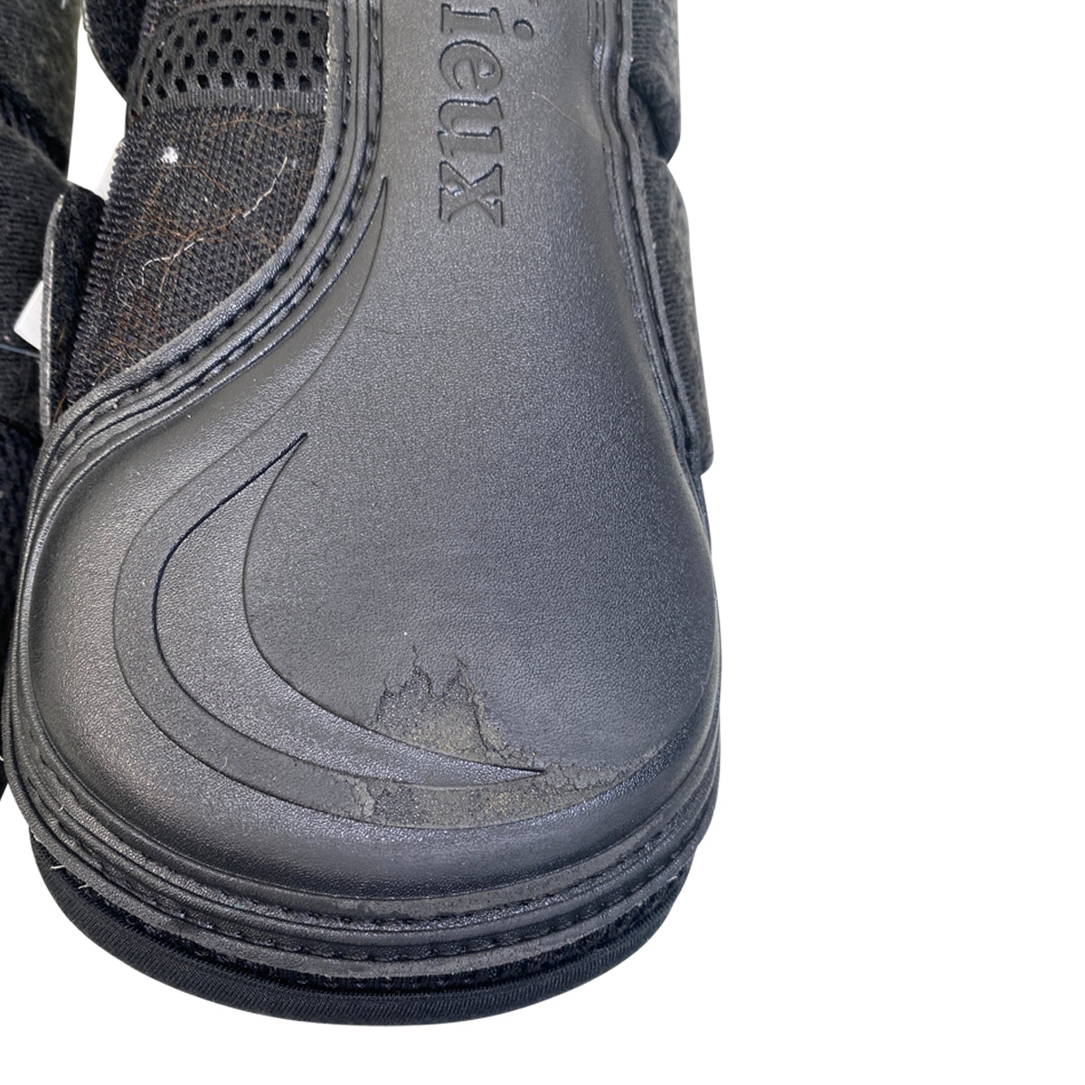 LeMieux Mesh Brushing Boots in Black