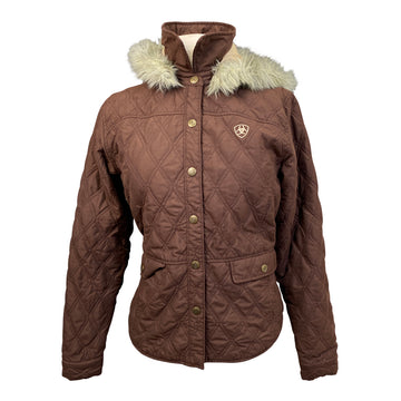 Ariat Quilted Jacket in Brown