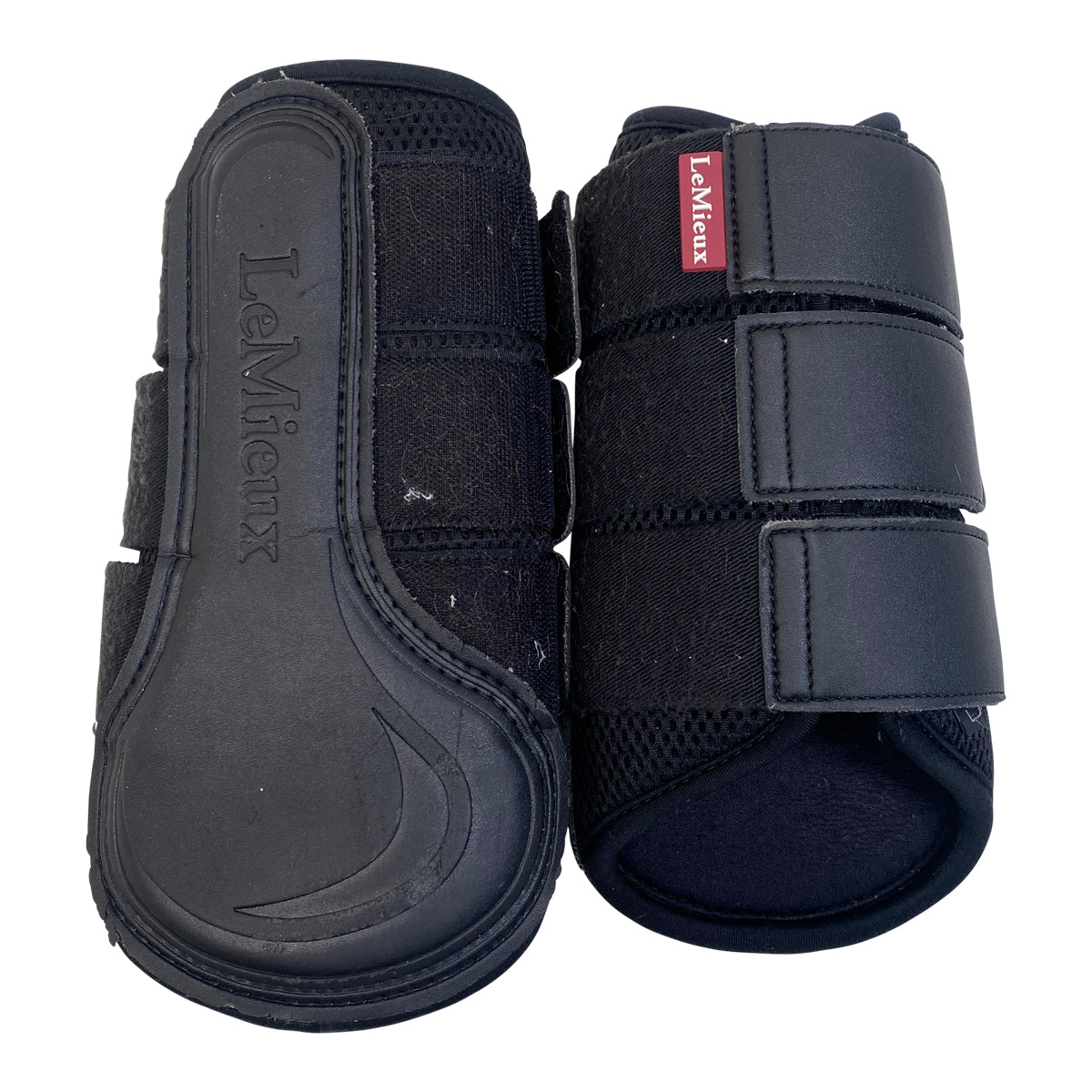 LeMieux Mesh Brushing Boots in Black