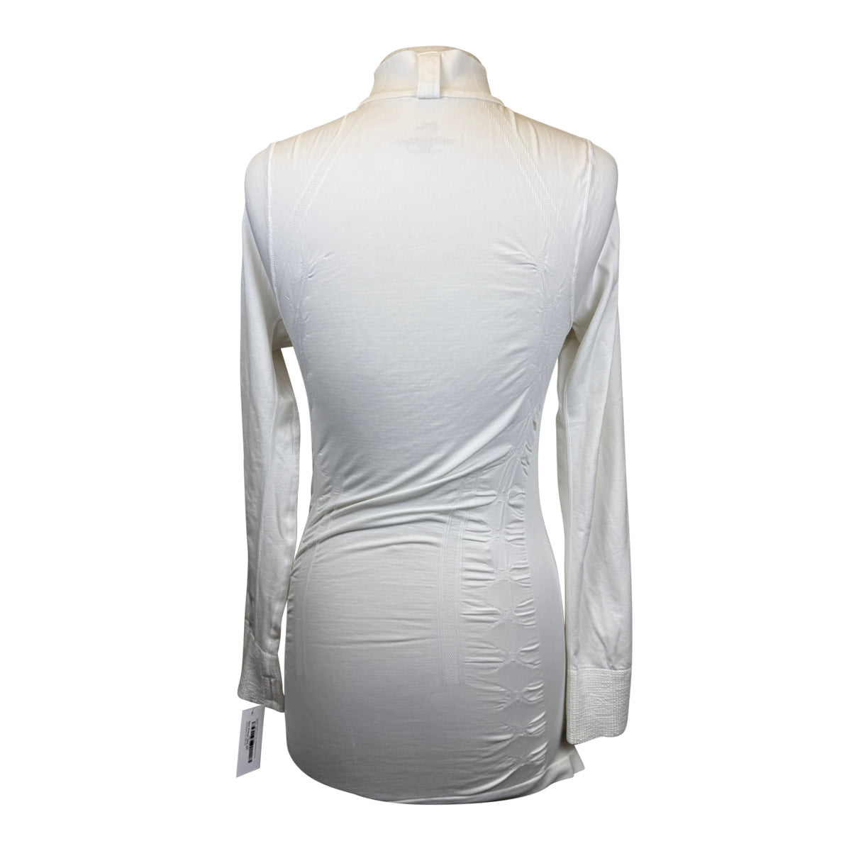 Goode Rider 1/2 Zip Seamless Shirt in White