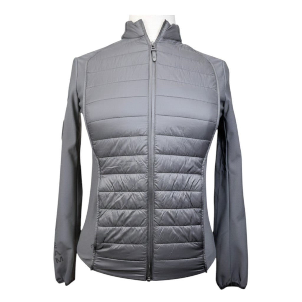 Cavalleria Toscana Team Soft Shell Puffer Jacket in Grey/Navy 
