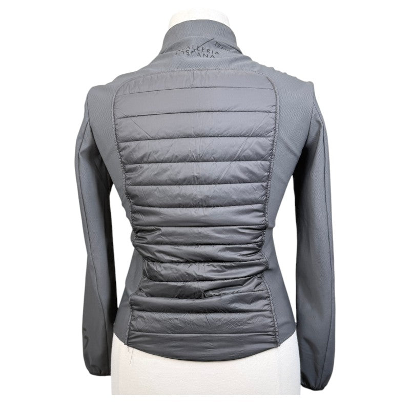 Cavalleria Toscana Team Soft Shell Puffer Jacket in Grey/Navy 