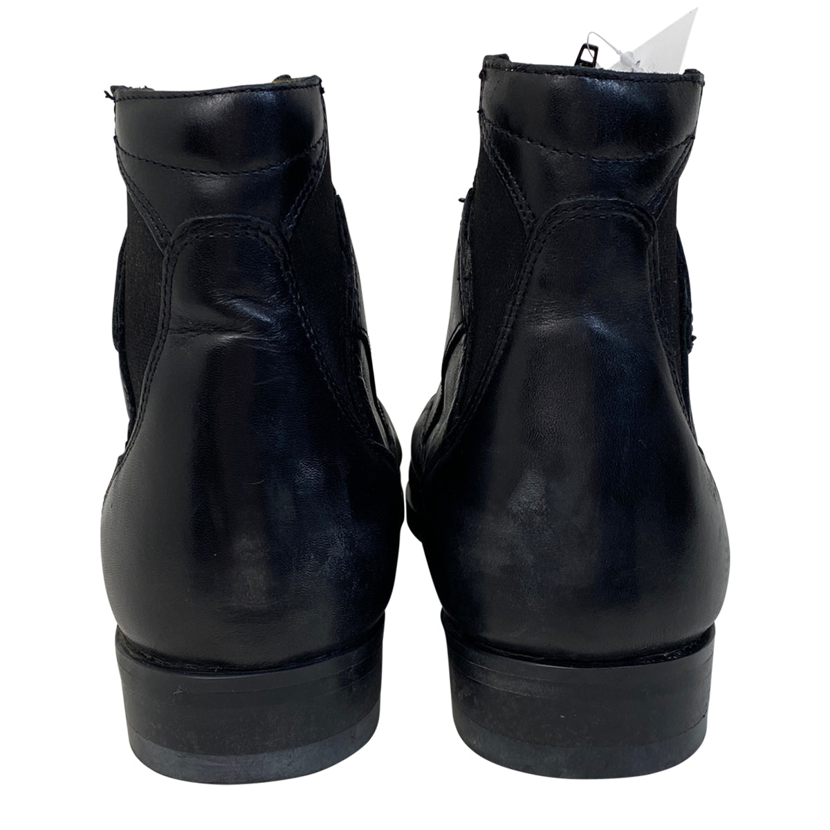EGO7 'Taurus' Zip Paddock Boots in Black 