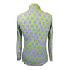 IBKUL Long Sleeve Shirt in Green/Blue