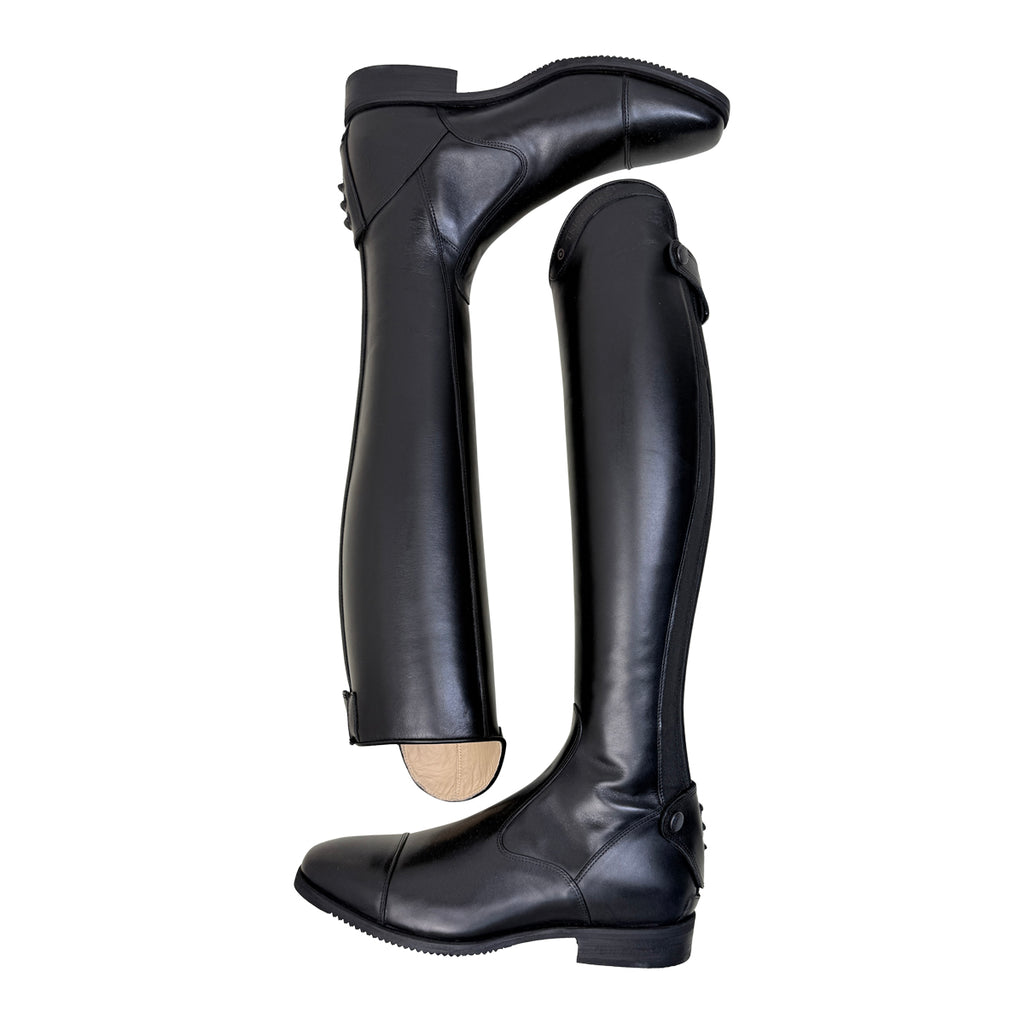 DeNiro Tricolore 'Italo' Dress Boots in Black