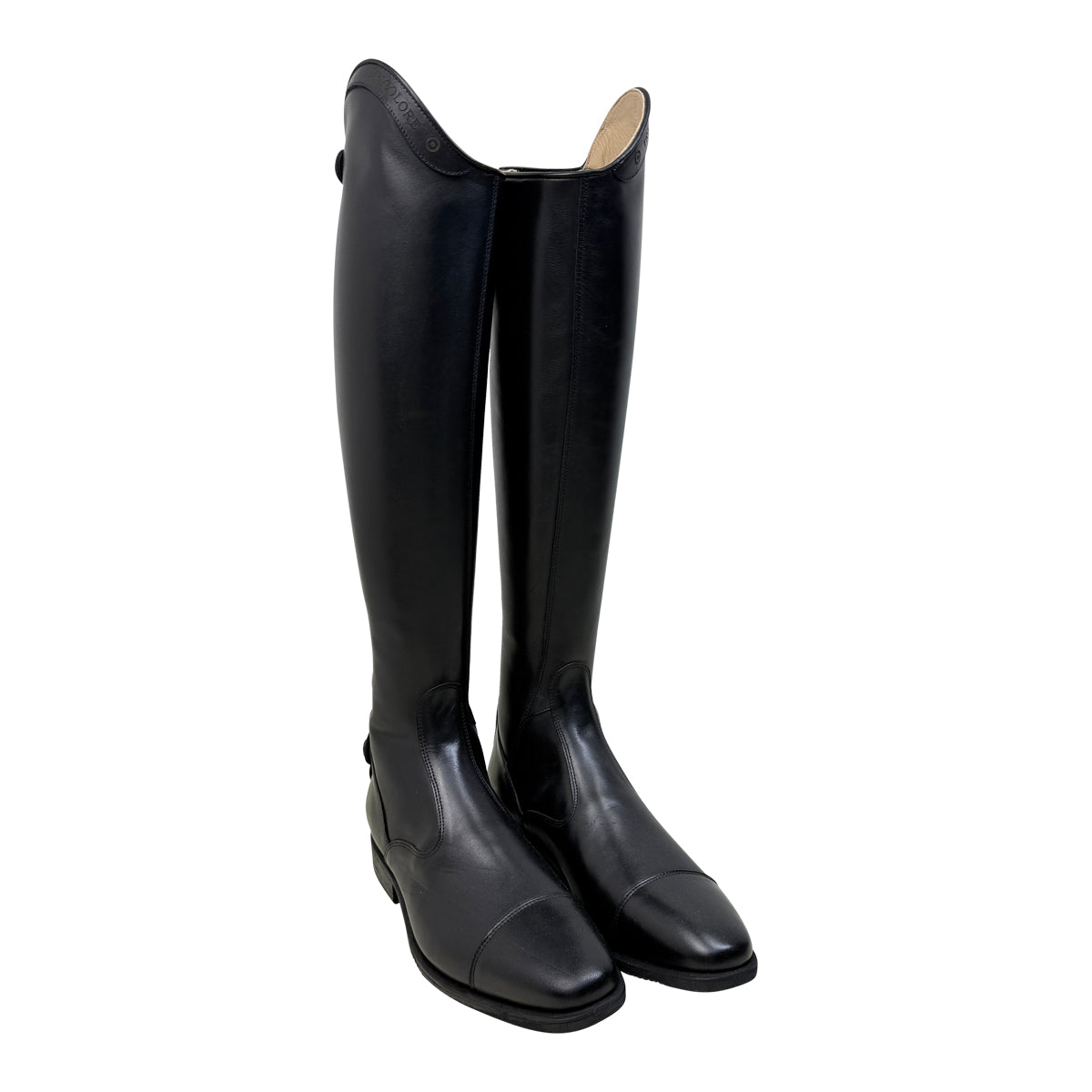 DeNiro Tricolore 'Italo' Dress Boots in Black