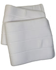 Wilker's Combo Quilted Leg Wraps in White - 12"