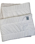 Wilker's Combo Quilted Leg Wraps in White - 10"